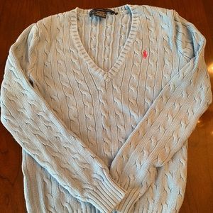 Ralph Lauren Sport Cable Knit Sweater Size M